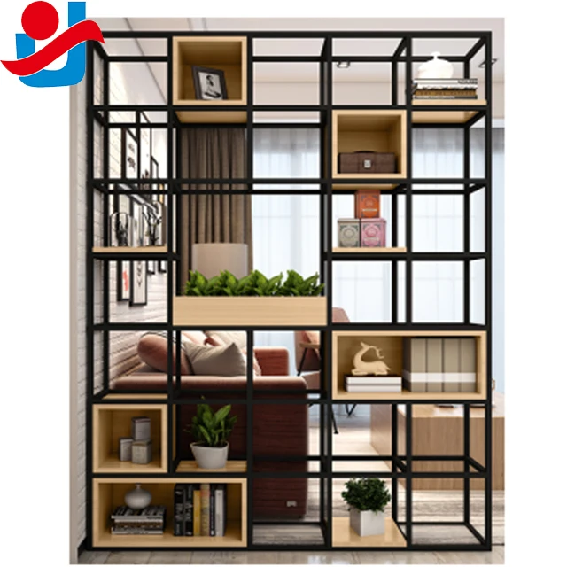 Source wood and iron material accessories decoration design rack