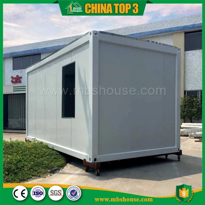 Prefabricated Tiny House on Wheels Polyurethane Sandwich Panel Containre House