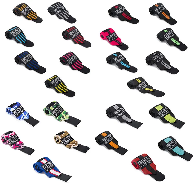 Custom Hot Sell Amazon Weight Lifting Wrist Straps Crossfit Wrist Wraps