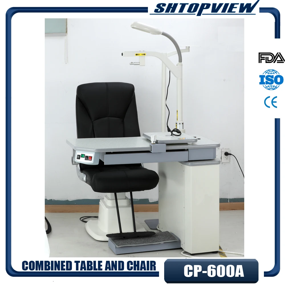 Hot Selling Economic Optical Ophthalmic Optometry Combination Table Chair Unit CP-600A