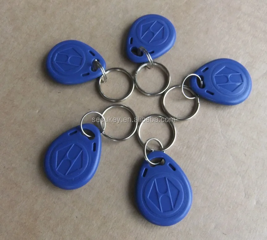 Secukey High Quality Blue EM 125khz Rfid Tags Customize Support