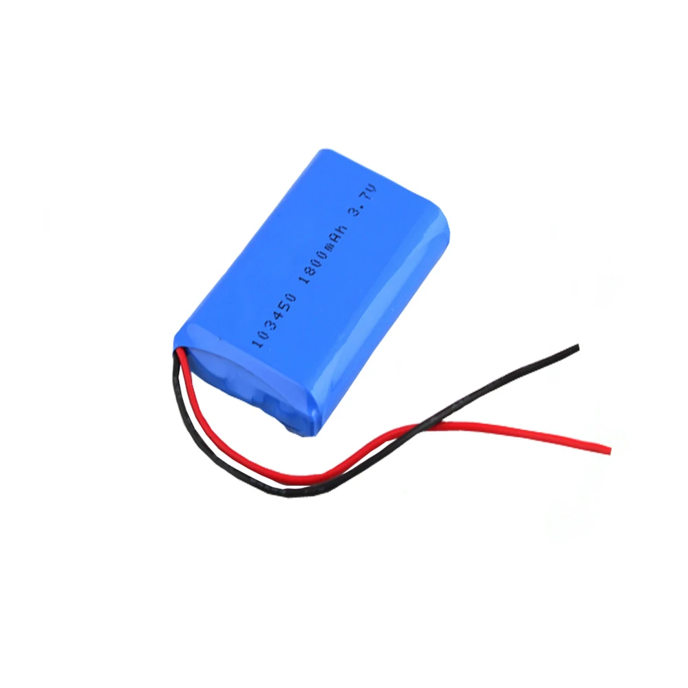 103450 Rechargeable 3.7V 1800mAh Lithium-Ion Polymer Battery NCM