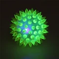 Flashing Light Toys Spikey High Bouncing Balls Novelty Sensory Hedgehog Ball Children Kids Toy Gifts Light