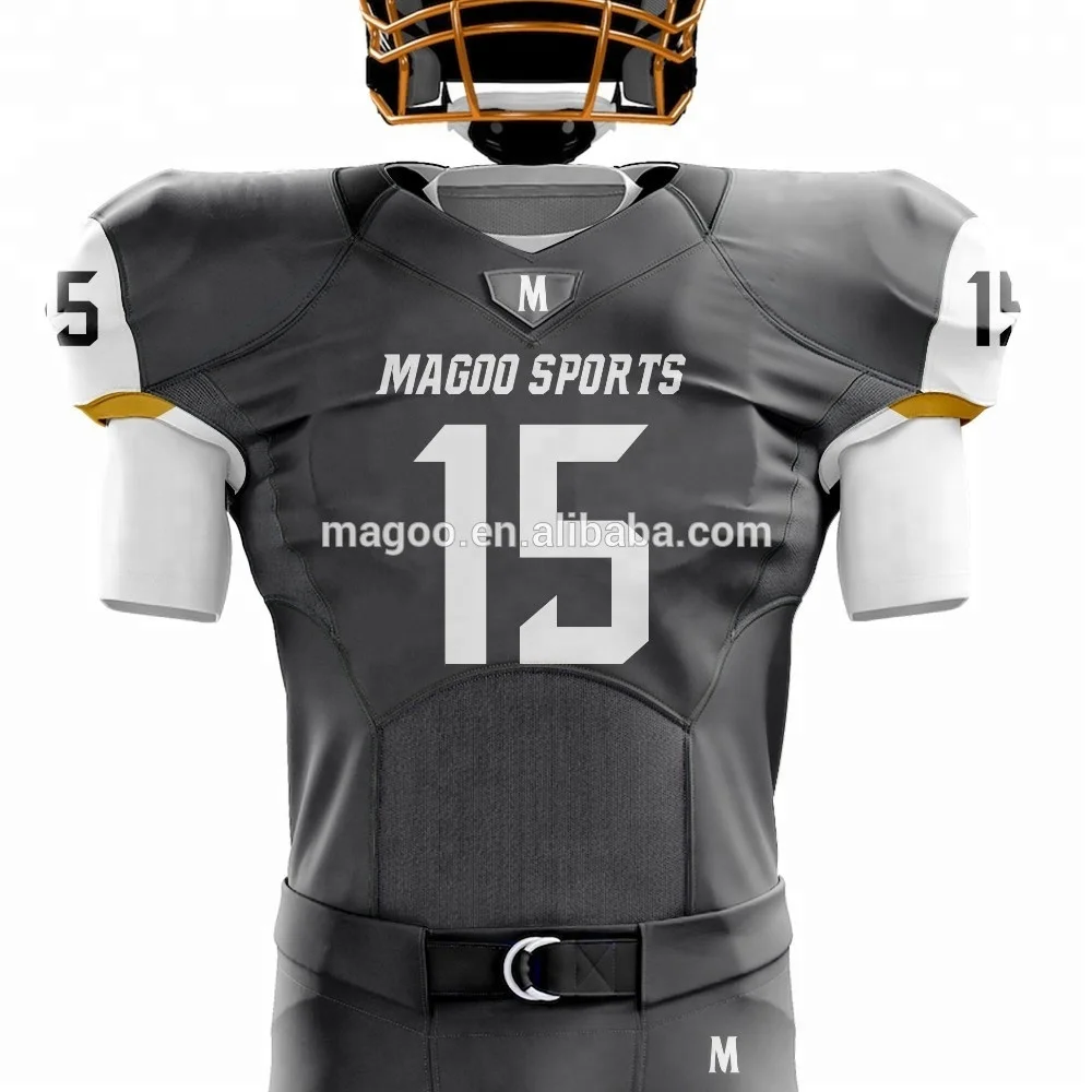 blank football uniform