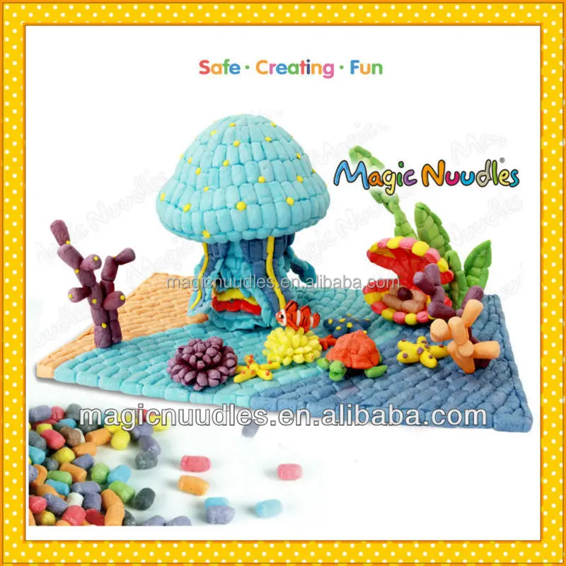 Новый головоломки DIY игрушки образовательные сделано в сша магия nuudles экологичные