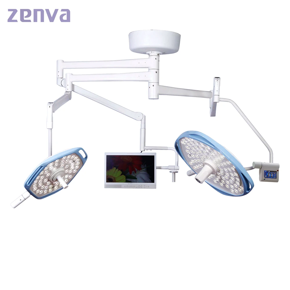 Good Quality Hospital Operation Equipment Double Dome LED Medical Shadowless Lamp