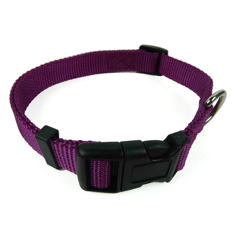 7 Plain Colors Bulk Pack Durable Nylon Custom Big Dog Collar Buy Custom Dog Collar,Big Dog