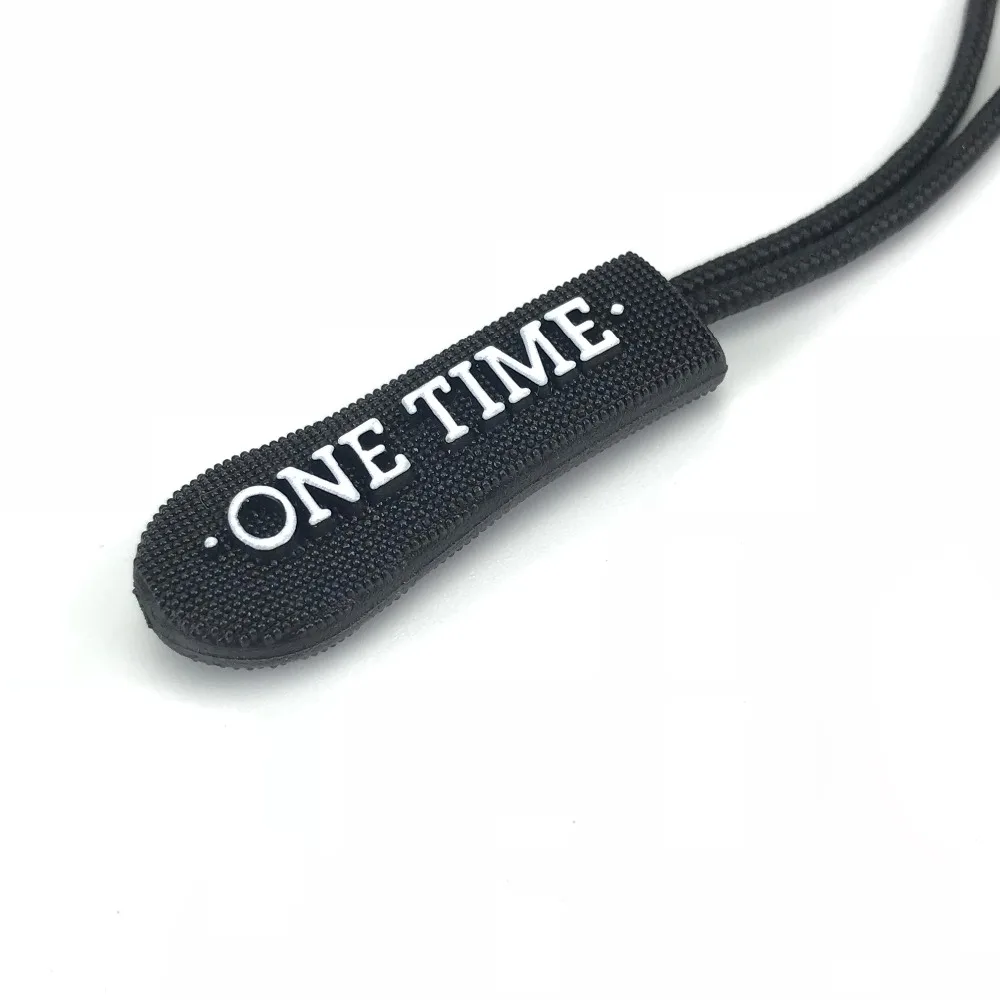 
 Сделайте свой собственный логотип, резиновые силиконовые застежки-молнии из ПВХ  