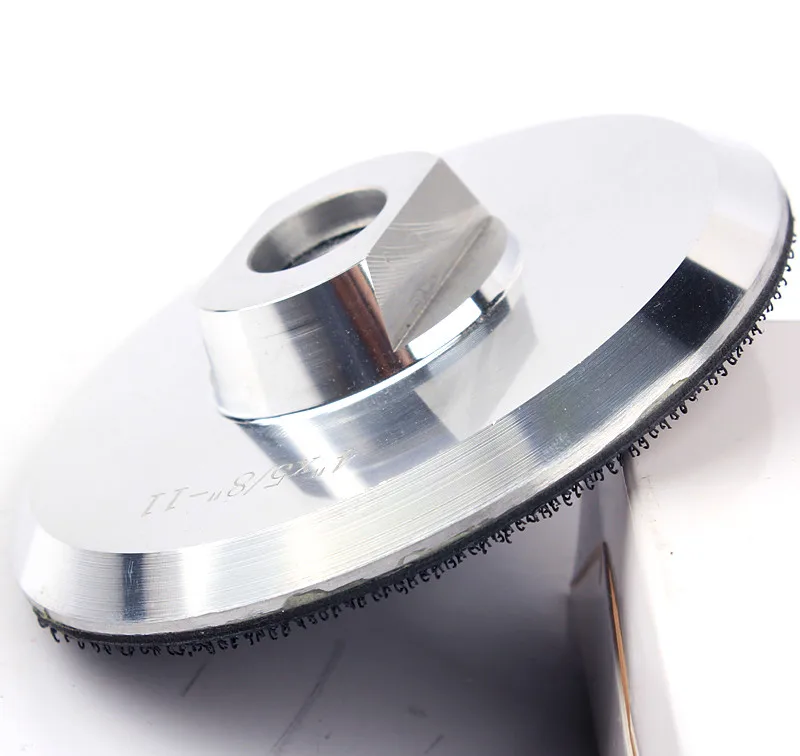 Алюминиевая Задняя подкладка для полировщика, крепление на липучке 3, 4, 5 дюймов