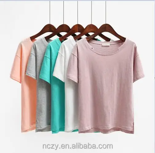 Cute solid color shirts Clearance