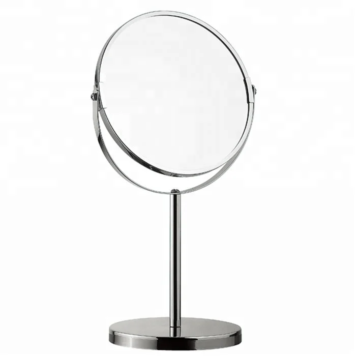 1PC Vanity Trucco per il trucco a doppio lato Specchio girevole Vanity Specchio Specchio per il trucco permanente Specchio da tavolo Specchio per vanità 