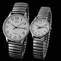 Fashion Women Men Couple Watch Luxury Classical Stainless Steel Wristwatch Casual Dress Quartz Love s Watch