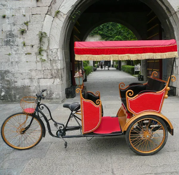 Cheap Price Front Seat Rickshaw Three Wheel Electric Tricycle Rickshaw
