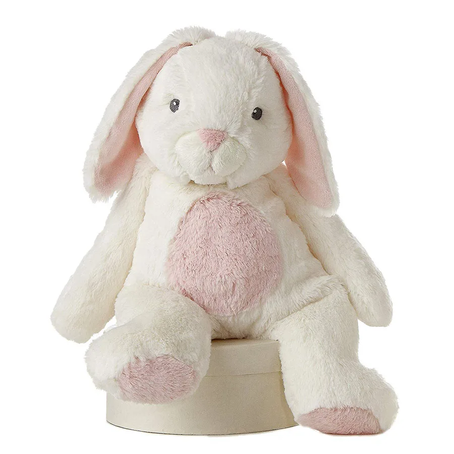 pink bunny plush