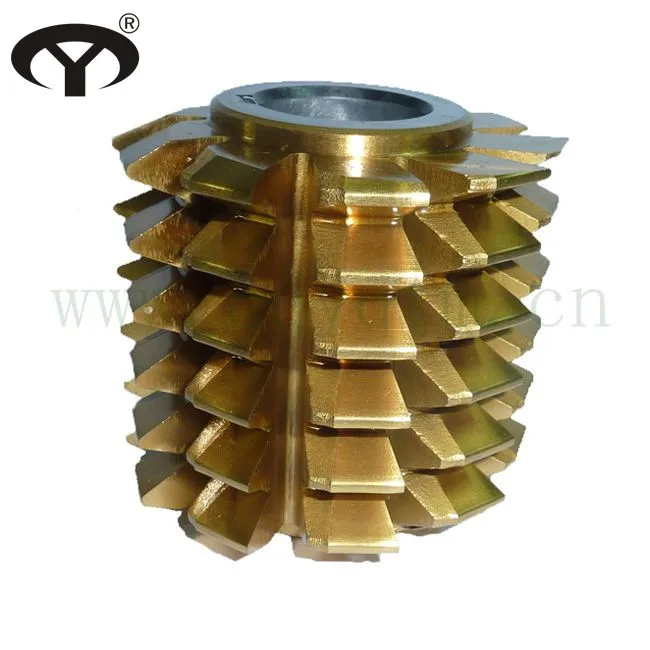 HSS Module DP CP Standard Gear Hobs With TIN TIALN Coating PA20