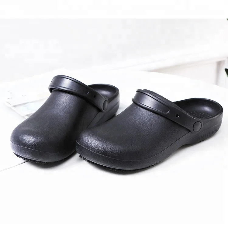 Wholesale dd Wholesale anti-skid kitchen safety shoes kitchen chef clog  shoes hotel waterproof oil proof chef shoes From m.