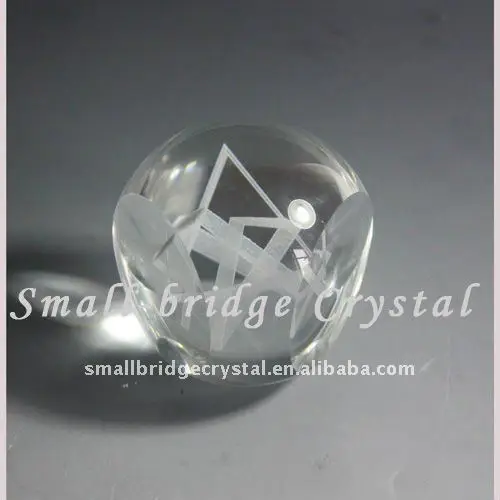 Crystal Laser Engraved Ball