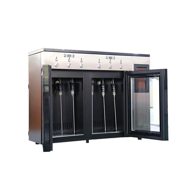 
Азотный, свежий, 6 бутылок, диспенсер для вина, беспилотный торговый автомат для вина 