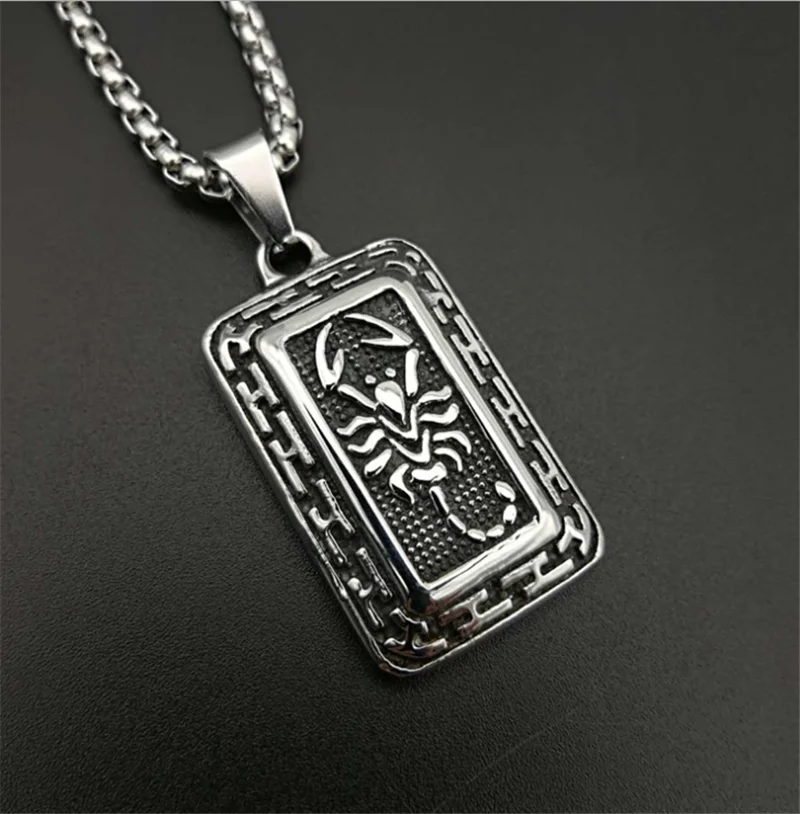 Buy Scorpio Pendant Necklace,Punk Retro 