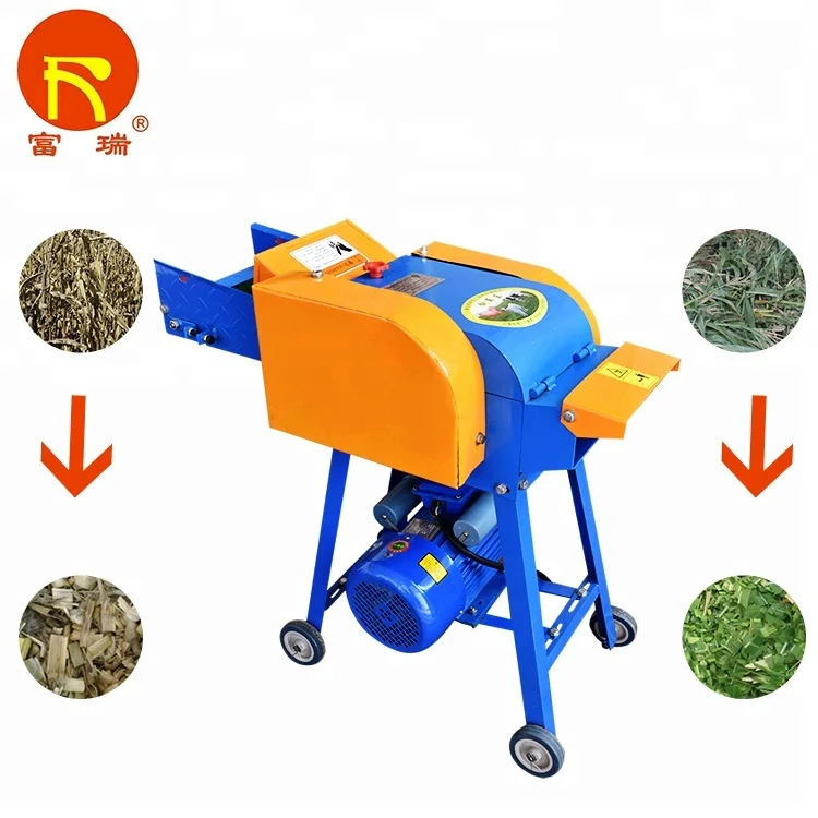 Chaff Cutter Price List in Kenya Silage Cutter Grass Shredder Cow Grass Cutting Machine Poultry Feed Machine for Sale