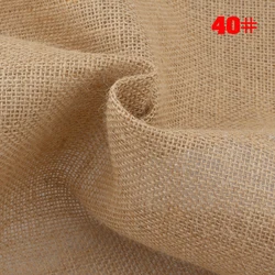 Высококачественный джутовый тканевый мешок льняная ткань для рукоделия украшение