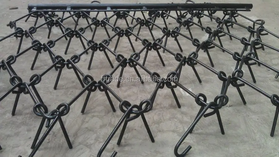 3 Point Hooked Spring Tooth Drag Harrow for Tractor