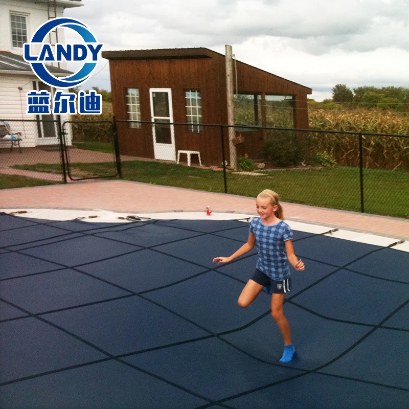 Mesh Leaf Cover Walking on Pool Cover for Above Ground Pool Covers Cubiertas De Piscina Custom Made