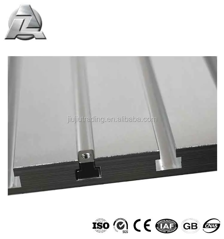 Mini t Slot Panel Plate Stock Aluminium Profile