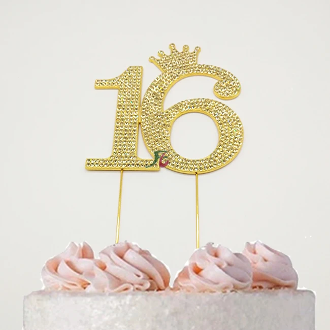 Quinceaneraお気に入り15ケーキトッパー誕生日ケーキデコレーション用