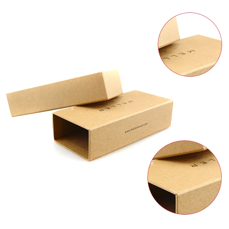 Custom Kraft Paper Box Slide Open Box Kraft Packaging Box