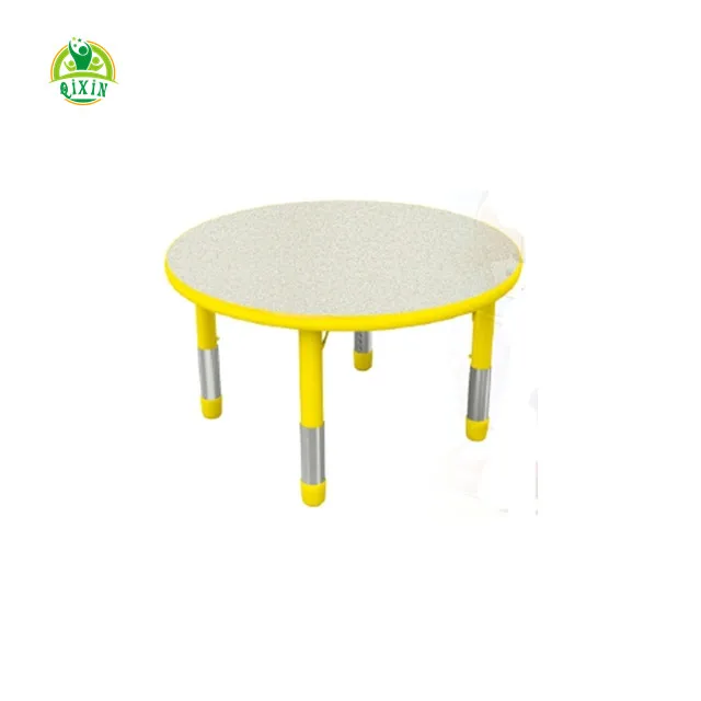 Adjustable height used daycare furniture,used preschool tables and