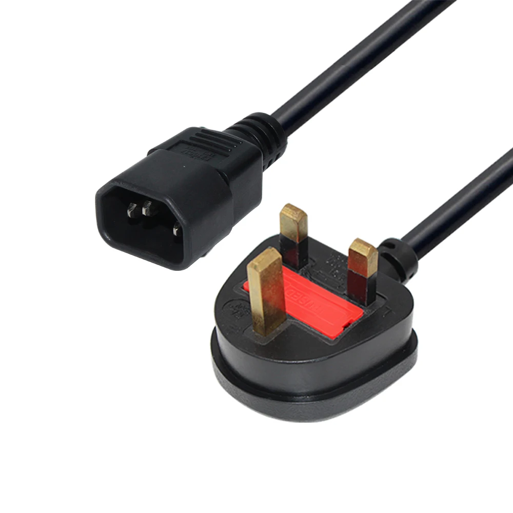 Figure 8 Main Lead Cable Black Iec C7 to Uk 3 Pin Power Cord 21