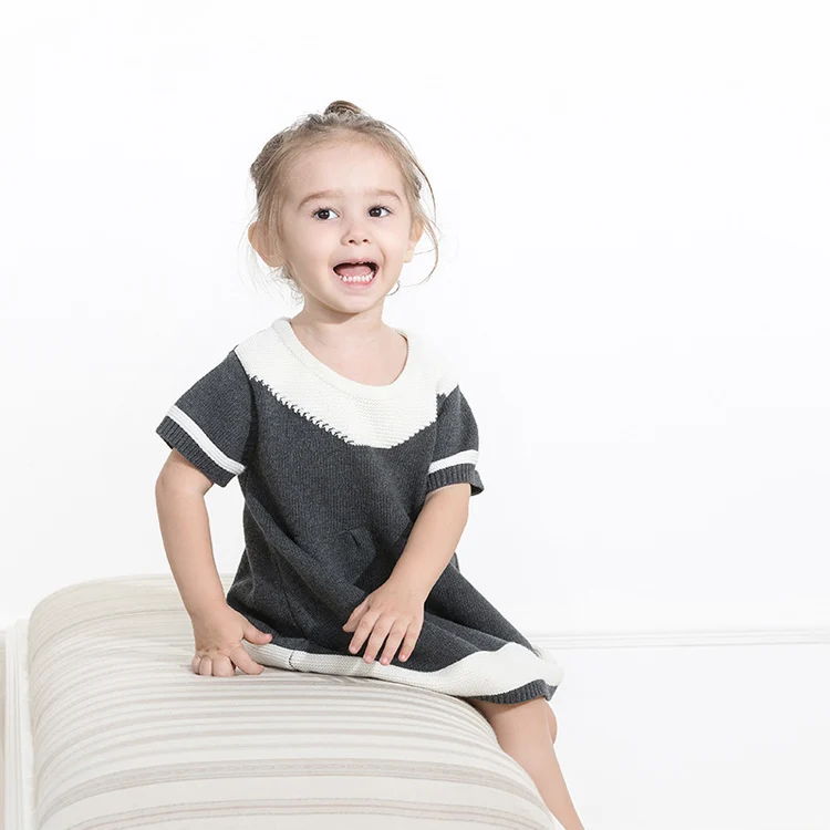 Горячие красоты последнее платье принцессы для маленьких девочек модное из хлопка