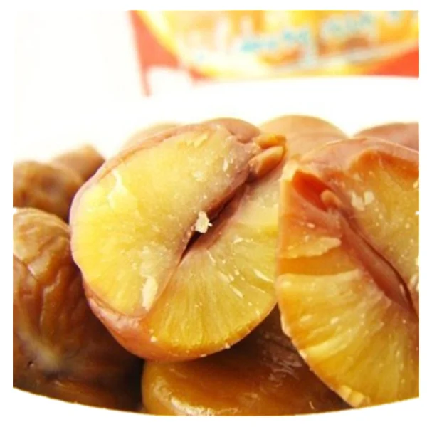 
 Сладкие очищенные и жареные грудные орехи  