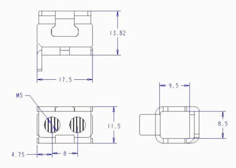 Screw Wire Clamp Terminal Connector
