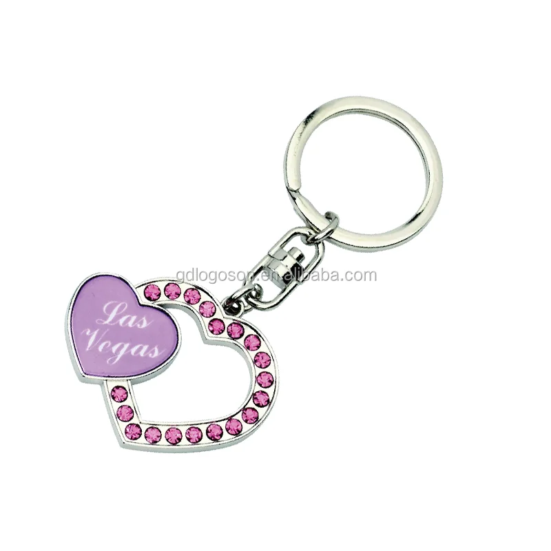 Las Vegas Heart Crystal Drill Souvenir Keychain Metal Heart Shape Keychains Manufacturers Buy Las Vegas Keychains Heart Keychain Keychain Manufacturers Product On Alibaba Com