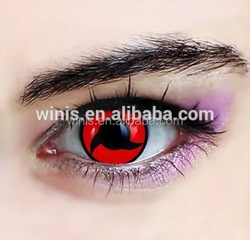 Sharingan — Lentilles De Contact Pour Halloween,Cosplay,Bijoux,Orange,Coréen,Offre  Spéciale - Buy Sharingan Lentilles De Contact,Lentilles De Contact,Yeux  Fous Lentilles De Contact Product On Alibaba.com