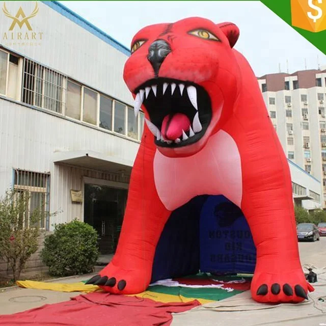 Giant Inflatable Duck Mascot Tunnel Tent for Outdoor Event Party Ideas