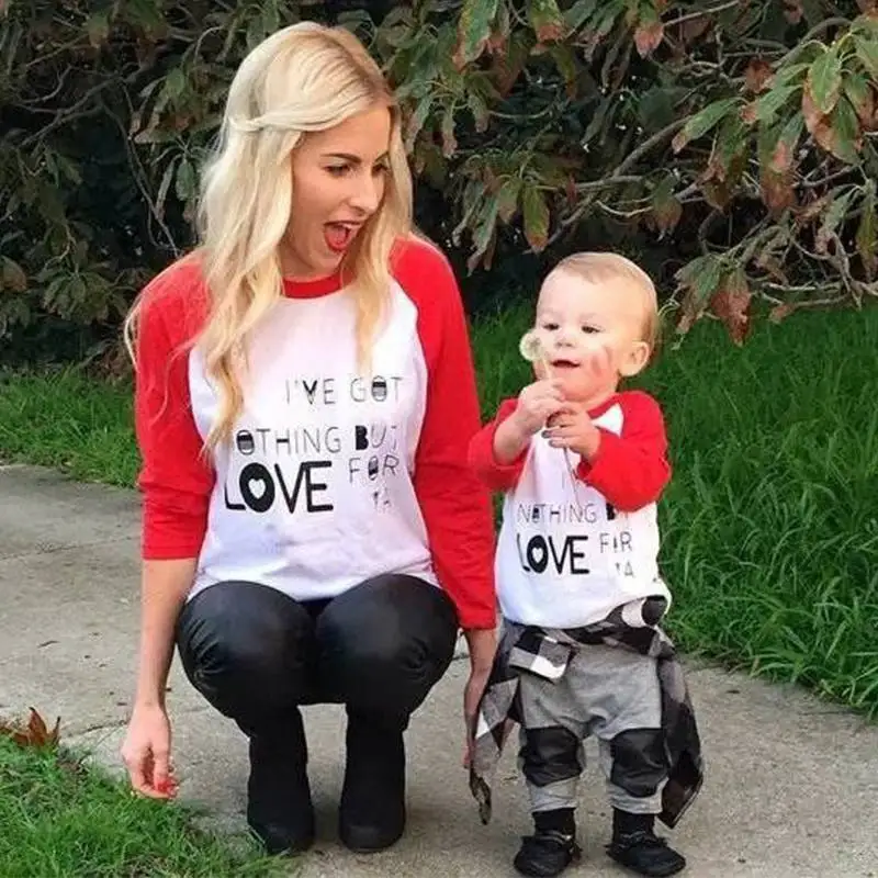 Family Matching Clothes Autumn Long 