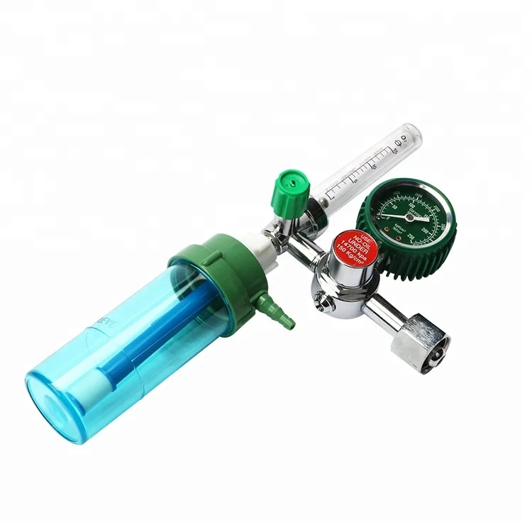 High Pressure Medical Oxygen Flow Meter Regulator Economical Product