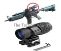 Telescopes Rifle 3X Magnifier Scope Sight Tactical with 30mm Ring Mount Flip To Side 20mm Rail
