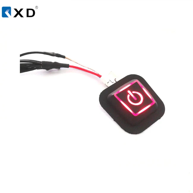 С контролем температуры переключатель перчатки Черный OEM KXD для системы наргевания провода/типный коннектор USB 3,7 v 5v 7,4 v 12v 14,8 v 2.5A 5-количество шагов