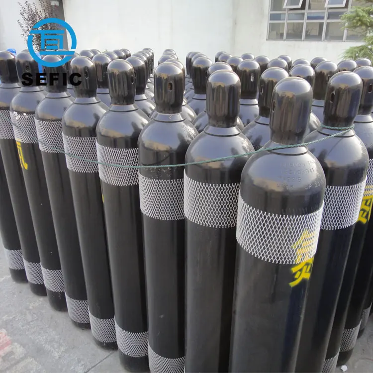 
2018 DOT-3AA Стандартный 50L пустой азот газовый баллон с клапаном 