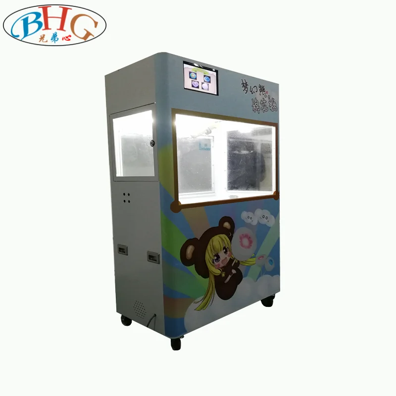 
 Новые продукты, автоматические машины для закусок, машина для производства хлопковых конфет, зарабатывать деньги в торговом центре  