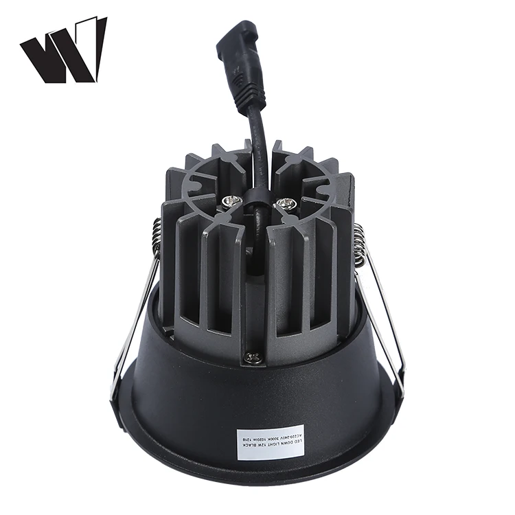 Встраиваемый потолочный светодиодный Светильник направленного света высокой мощности с регулируемым лучом COB 12 Вт