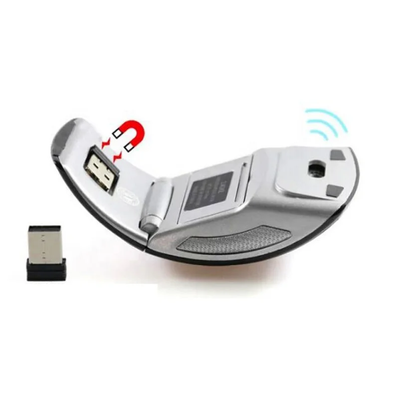 Top selling Ergonomic super slim 2.4GHz Wireless Optical Foldable Mouse for home office business MW-039