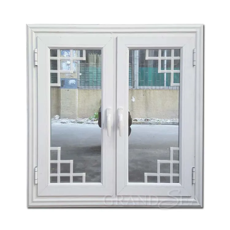 Cheap Aluminum Tempered Glass Casement windows for Nigeria