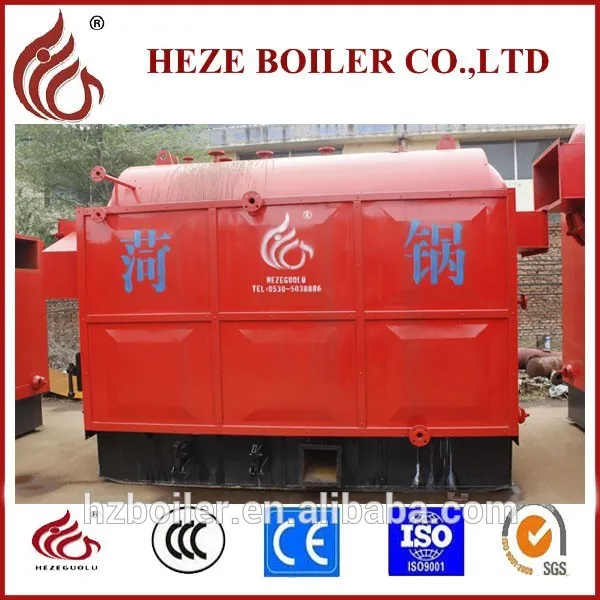 Китай угольных электростанций низкого давления горячая распродажа 1 ton dzh серии паровой котел