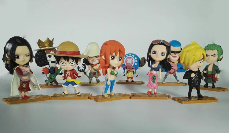 One Piece Complete Set of Characters 68 Generation Small Figures