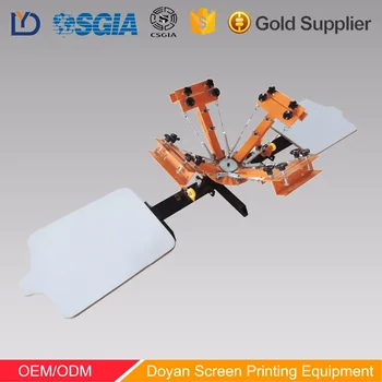 トップセラー低価格シルクスクリーン印刷機4色1ステーション| Alibaba.com